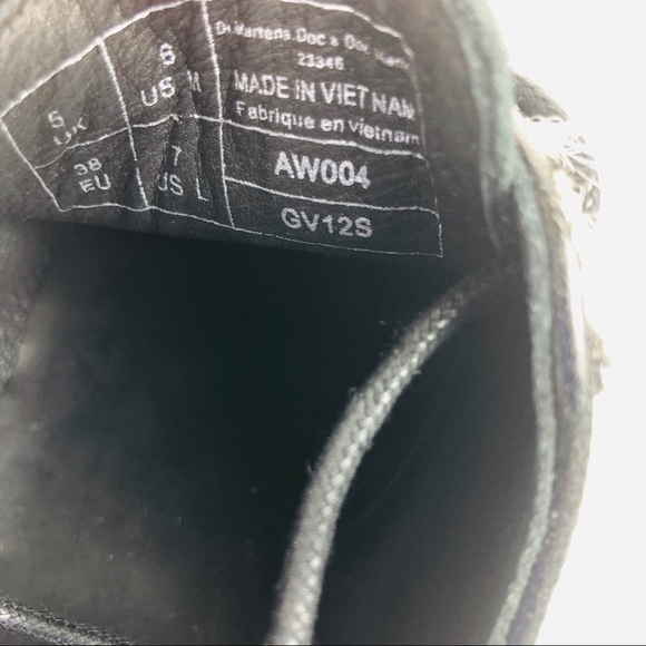 Dr. Martens Black and White Zebra Flats - Picture 2 of 8